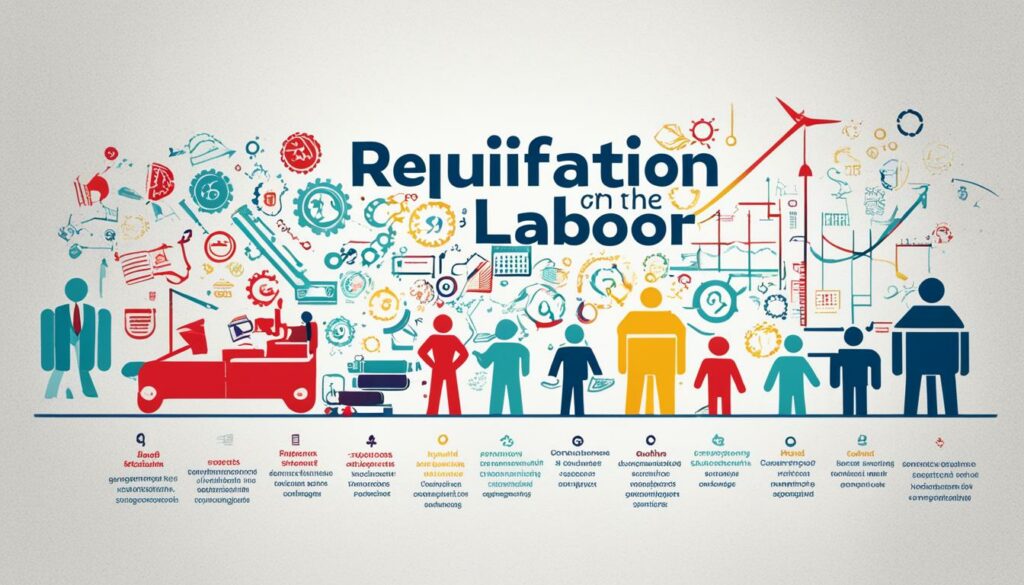 Recualificación y formación en el mercado laboral